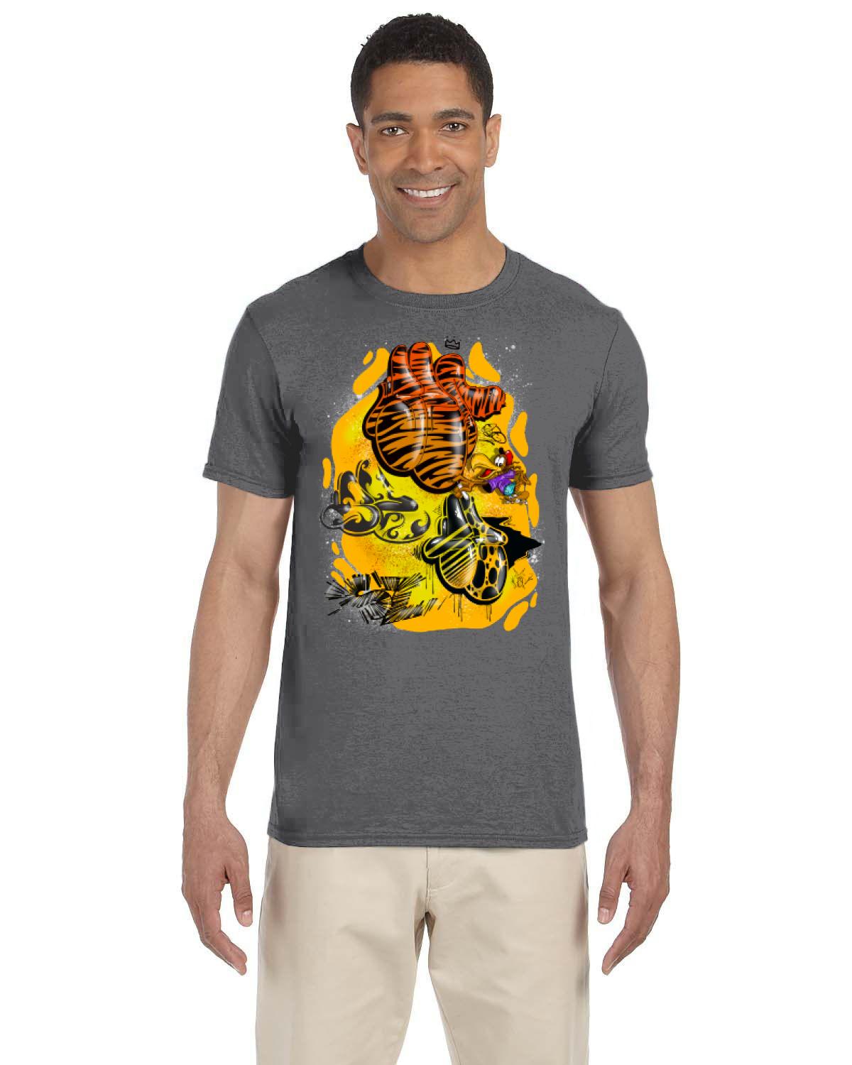 Yellow Collage Tee (Gildan Adult Softstyle 7.5 oz./lin. yd. T-Shirt | G640)