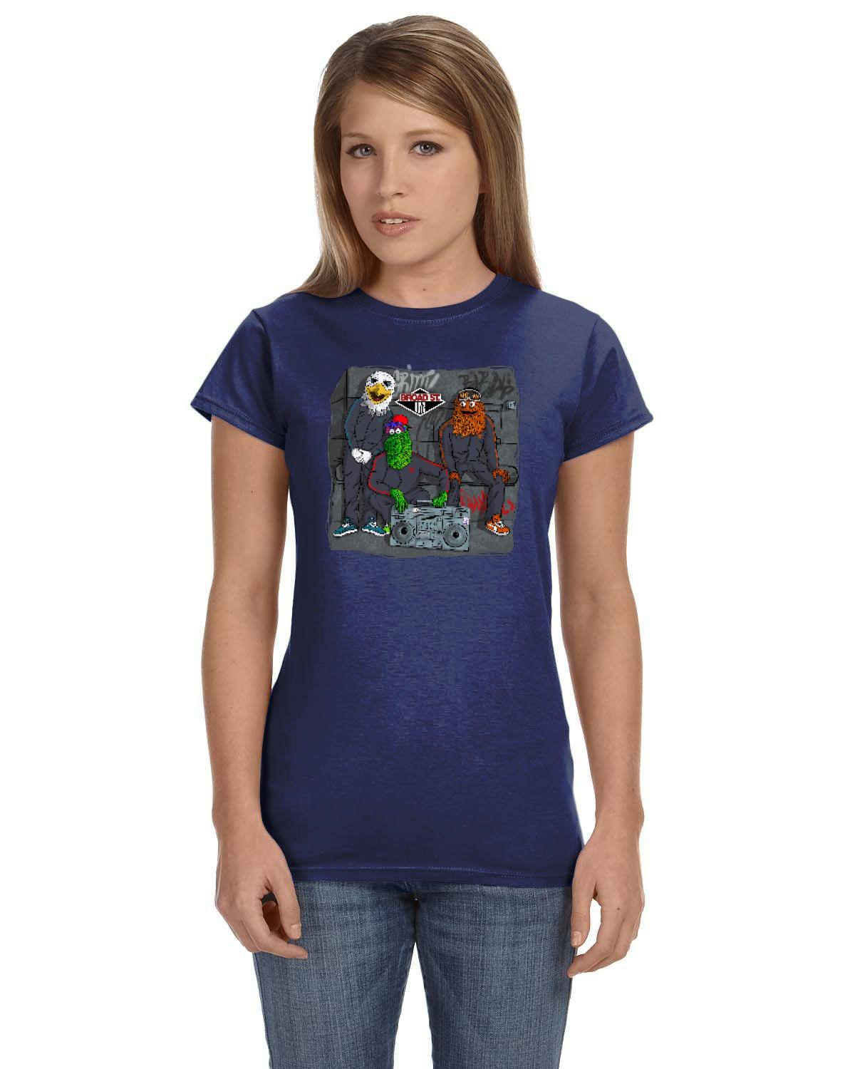 Broad Street Boys Ladies Tee (Gildan Ladies' Softstyle 7.5 oz./lin. yd. Fitted T-Shirt | G640L)