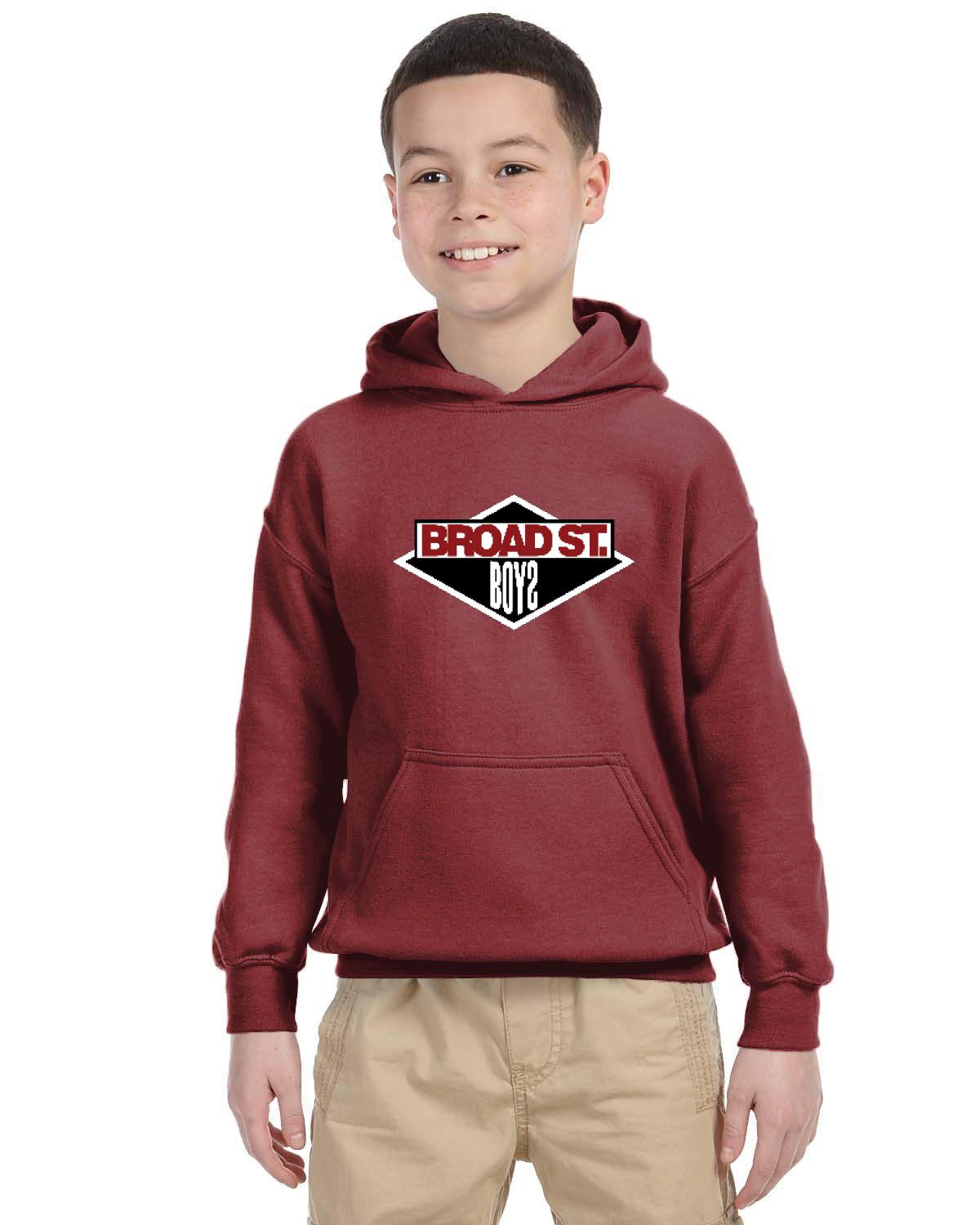 Broad Street Boys Hoodie (Gildan Youth Heavy Blend 13.3 oz./lin. yd., 50/50 Hood | G185B)