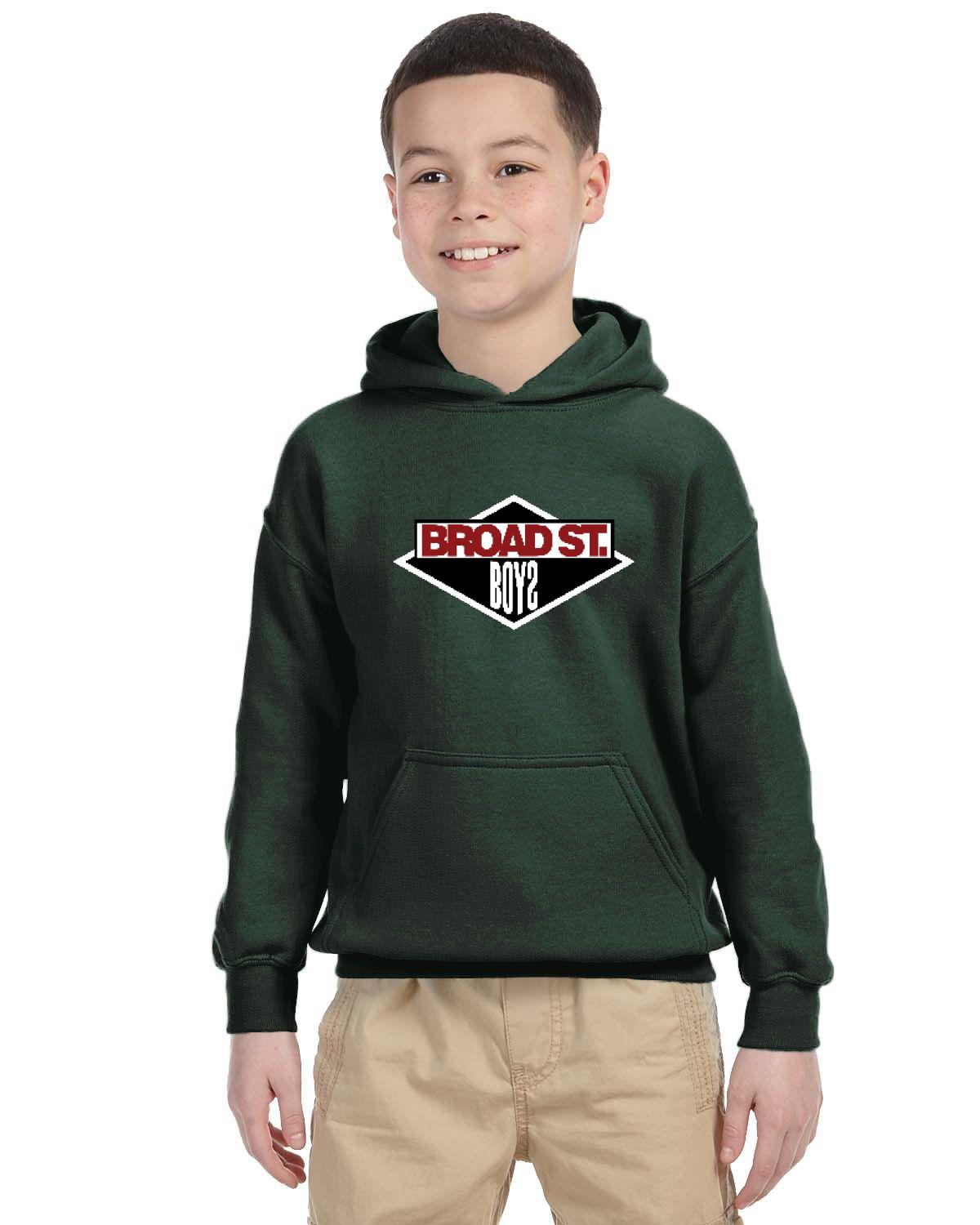Broad Street Boys Hoodie (Gildan Youth Heavy Blend 13.3 oz./lin. yd., 50/50 Hood | G185B)