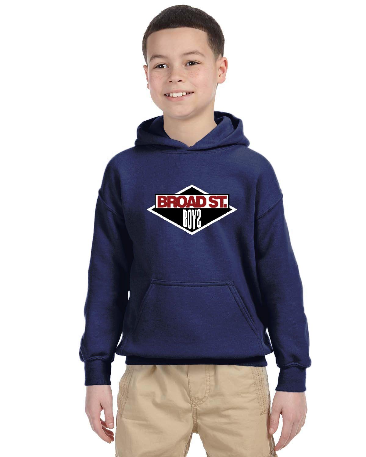 Broad Street Boys Hoodie (Gildan Youth Heavy Blend 13.3 oz./lin. yd., 50/50 Hood | G185B)