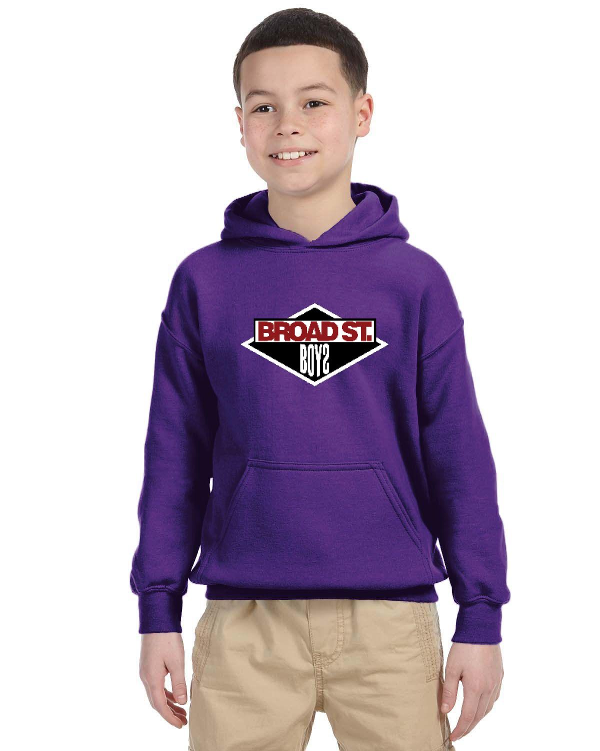 Broad Street Boys Hoodie (Gildan Youth Heavy Blend 13.3 oz./lin. yd., 50/50 Hood | G185B)