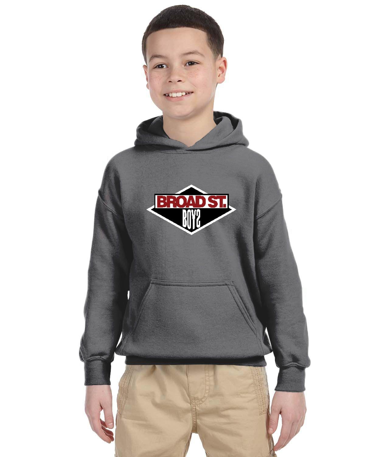 Broad Street Boys Hoodie (Gildan Youth Heavy Blend 13.3 oz./lin. yd., 50/50 Hood | G185B)
