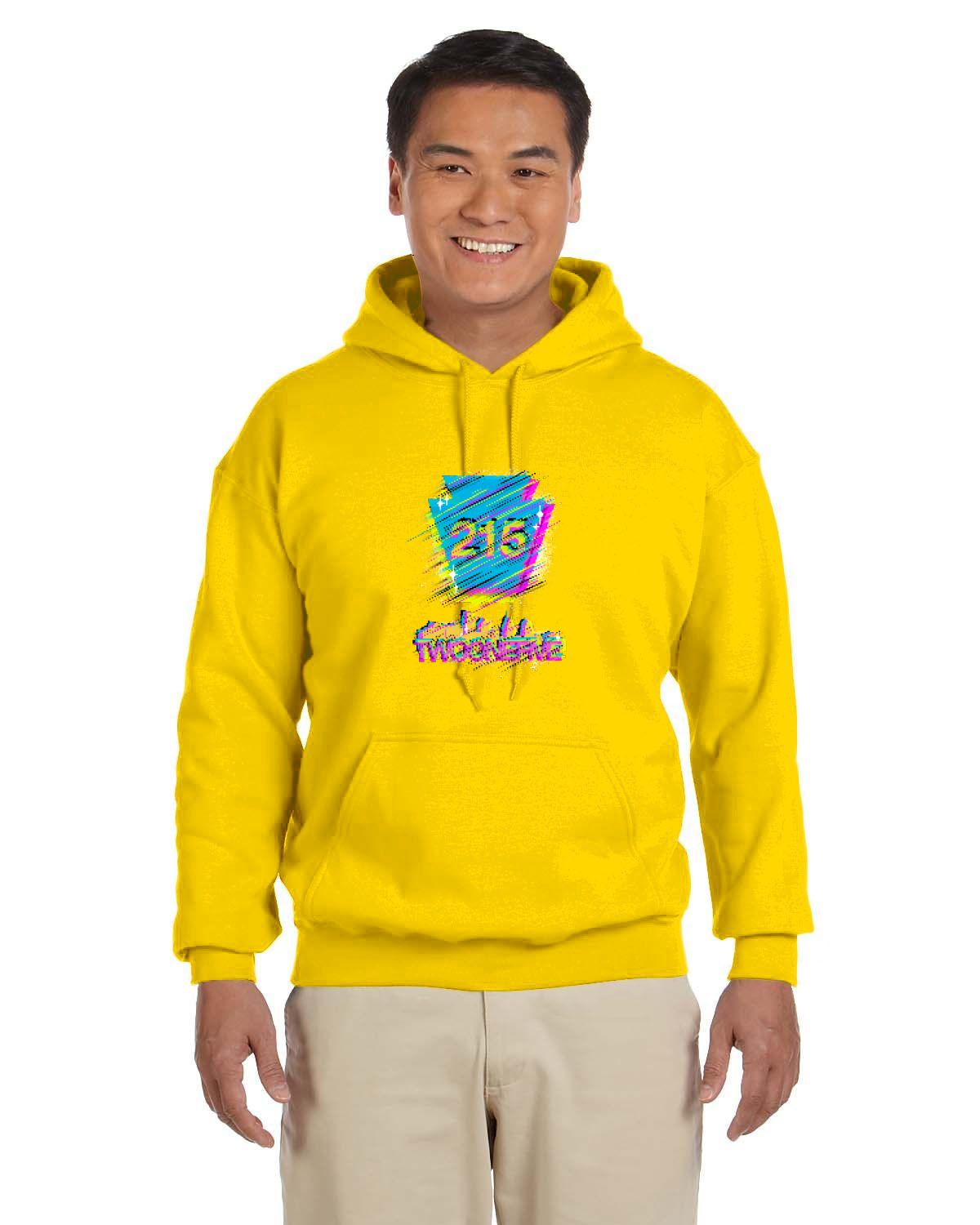 Two One Five Hoodie (Gildan Adult Heavy Blend 13.3 oz./lin. yd., 50/50 Hood | G185)