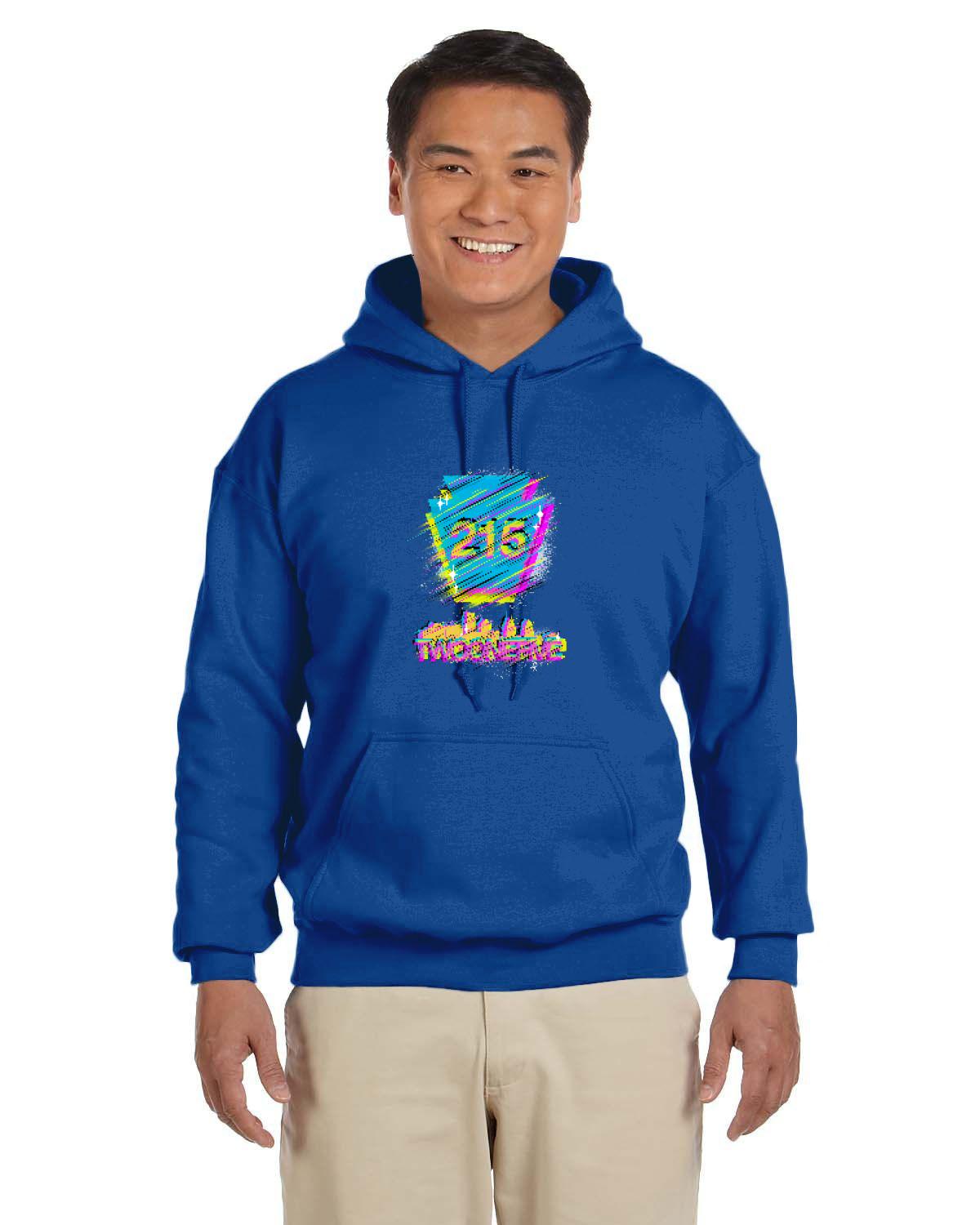 Two One Five Hoodie (Gildan Adult Heavy Blend 13.3 oz./lin. yd., 50/50 Hood | G185)