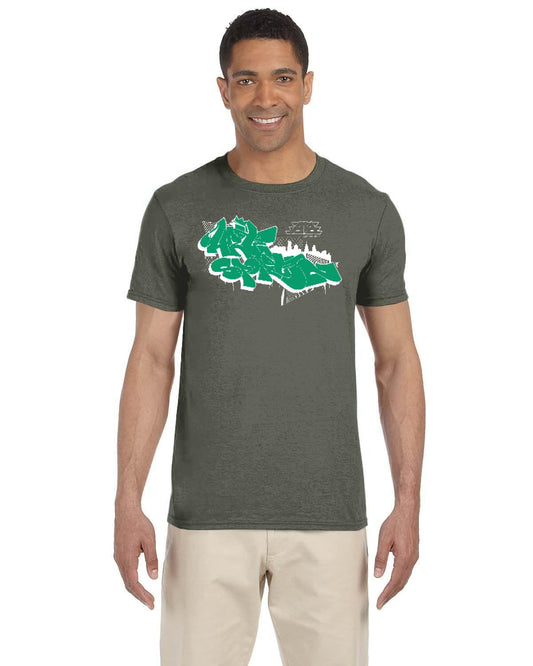 Artsports Green (Gildan Adult Softstyle 7.5 oz./lin. yd. T-Shirt | G640)