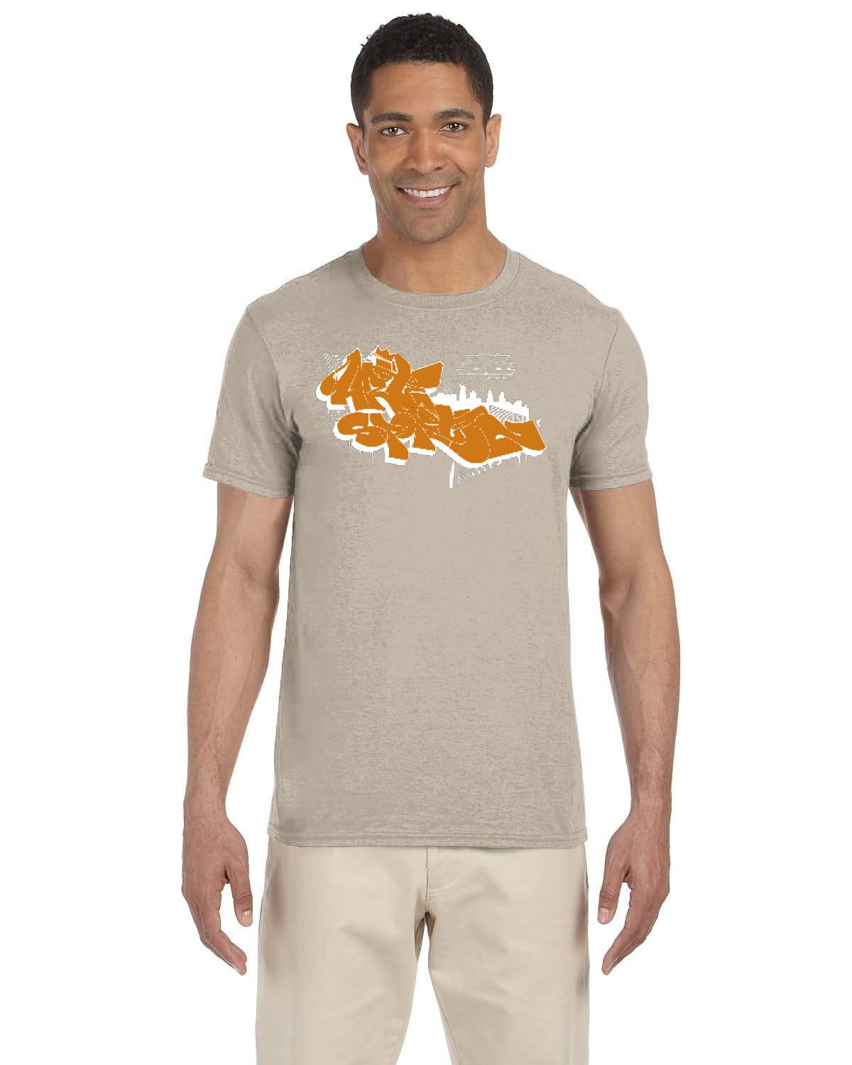 Artsportz Orange (Gildan Adult Softstyle 7.5 oz./lin. yd. T-Shirt | G640)