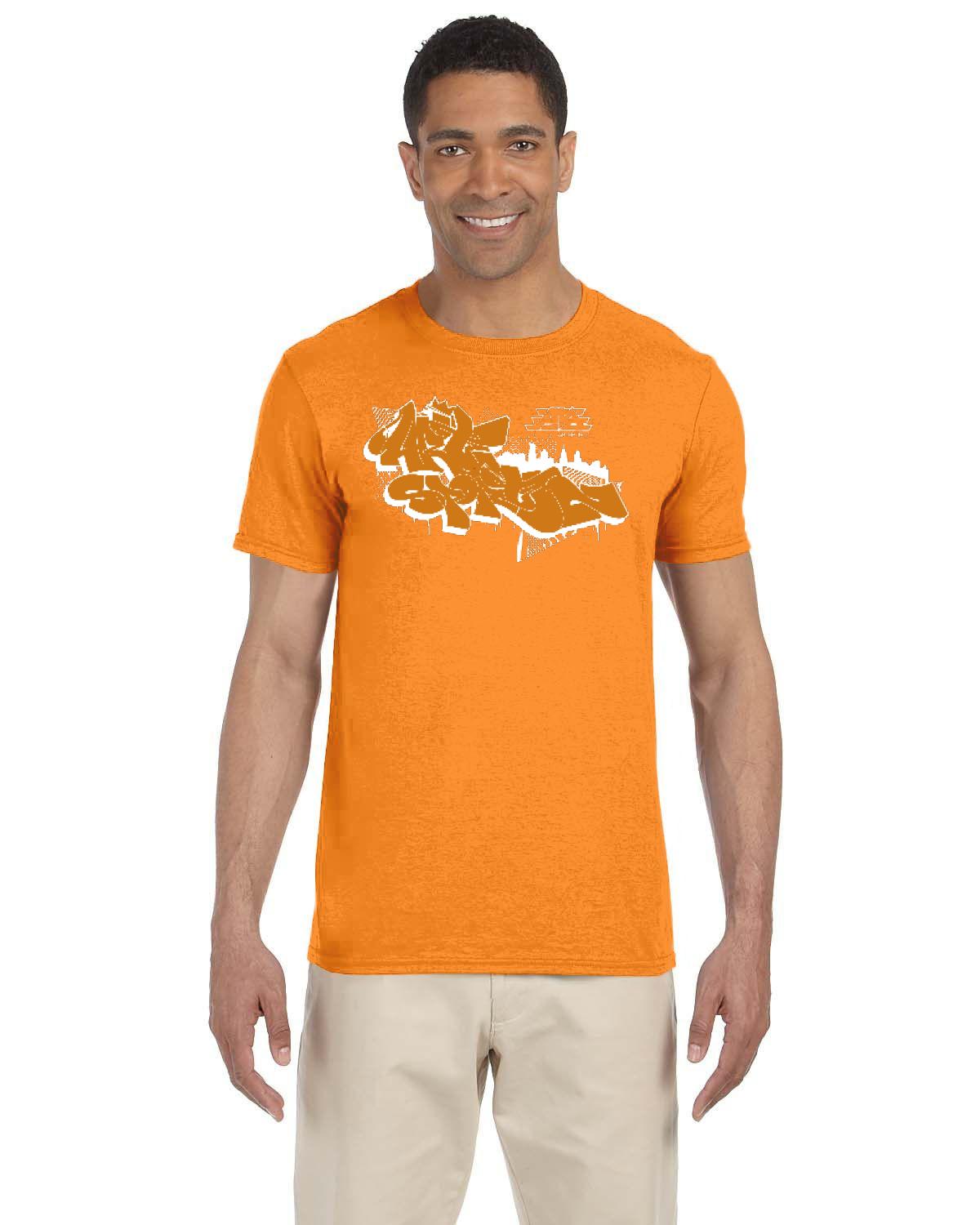 Artsportz Orange (Gildan Adult Softstyle 7.5 oz./lin. yd. T-Shirt | G640)