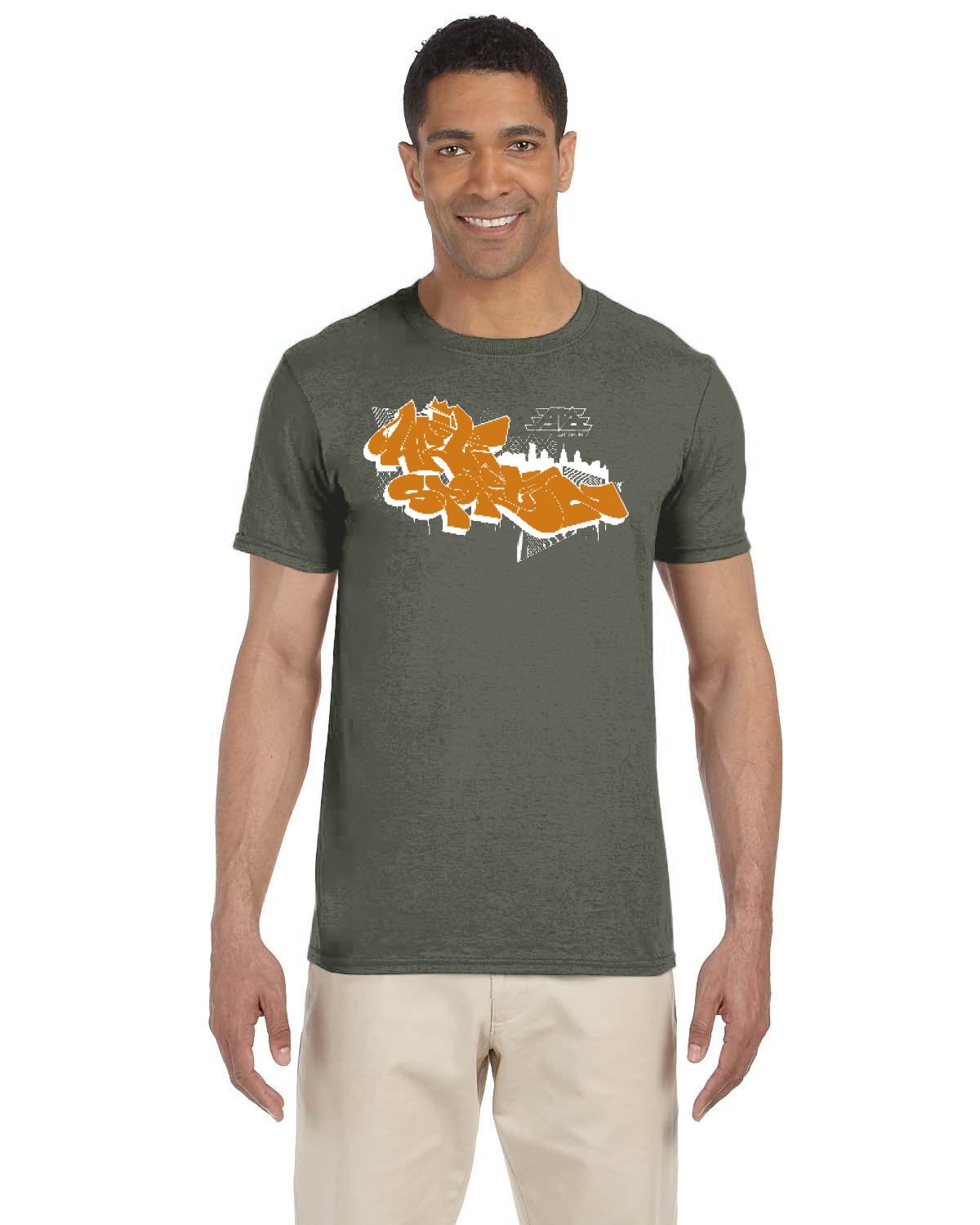 Artsportz Orange (Gildan Adult Softstyle 7.5 oz./lin. yd. T-Shirt | G640)