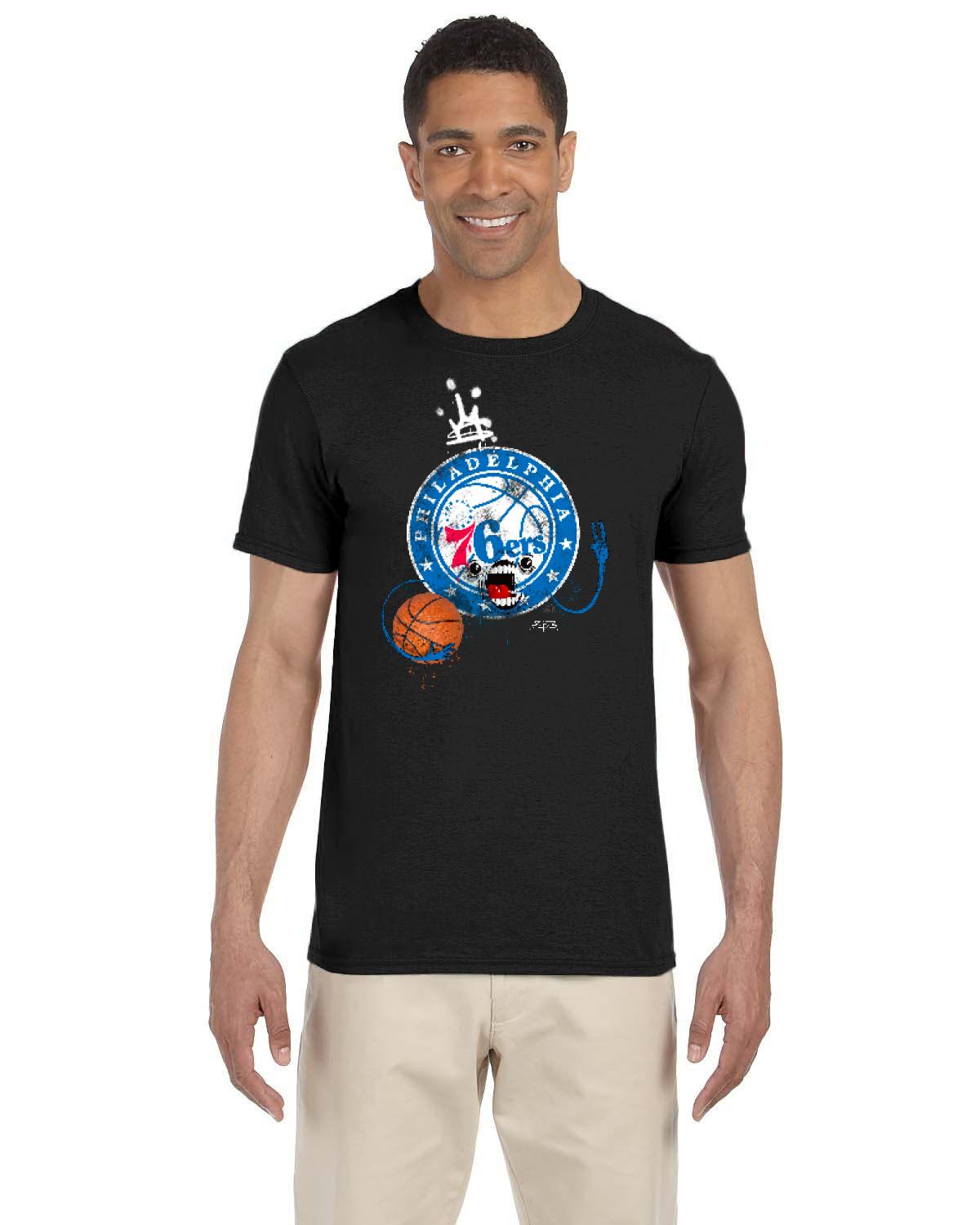 Sixers Monster Tee (Gildan Adult Softstyle 7.5 oz./lin. yd. T-Shirt | G640)