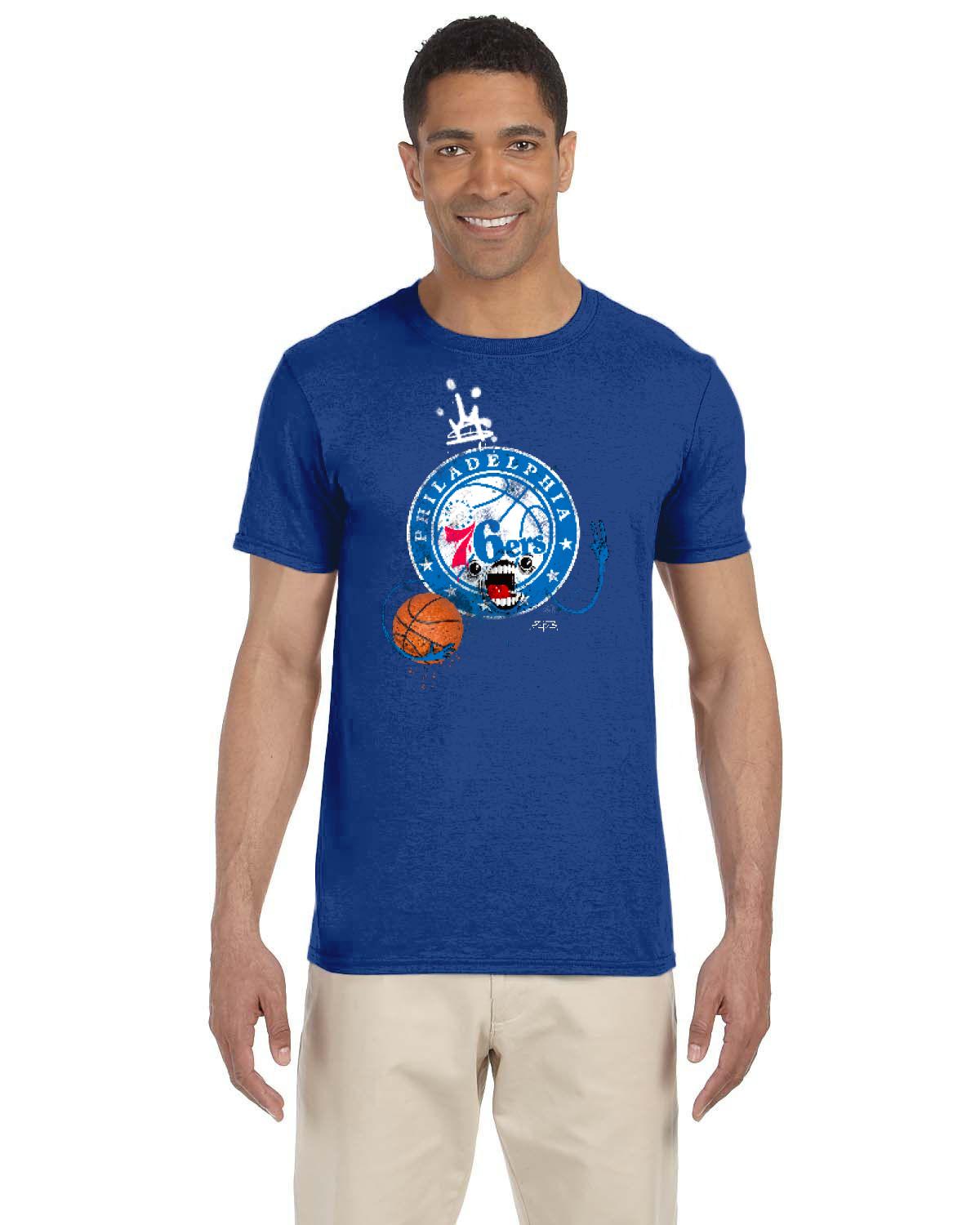 Sixers Monster Tee (Gildan Adult Softstyle 7.5 oz./lin. yd. T-Shirt | G640)