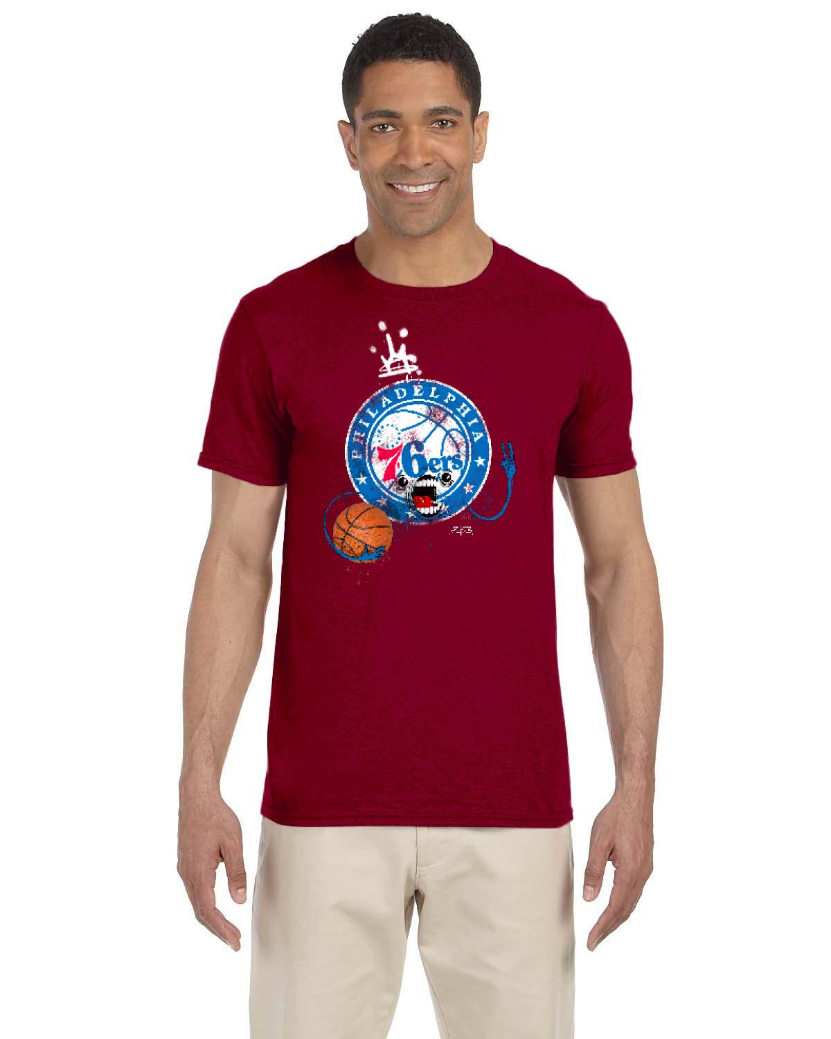 Sixers Monster Tee (Gildan Adult Softstyle 7.5 oz./lin. yd. T-Shirt | G640)
