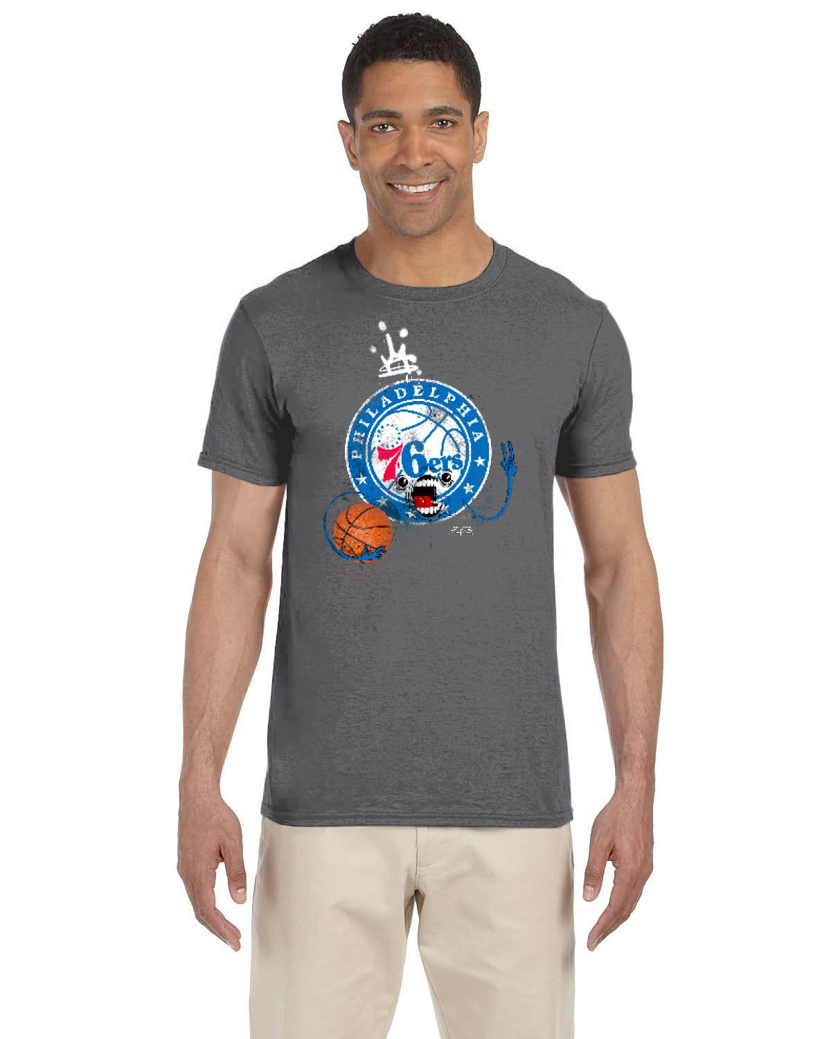 Sixers Monster Tee (Gildan Adult Softstyle 7.5 oz./lin. yd. T-Shirt | G640)