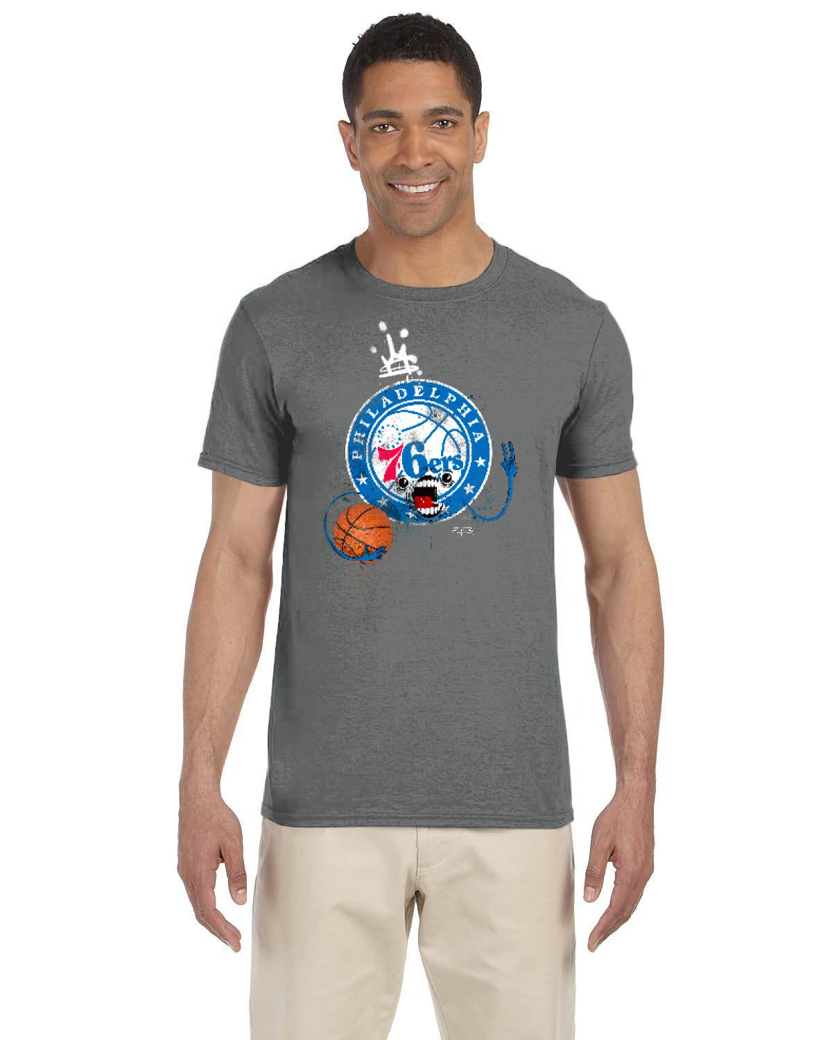 Sixers Monster Tee (Gildan Adult Softstyle 7.5 oz./lin. yd. T-Shirt | G640)