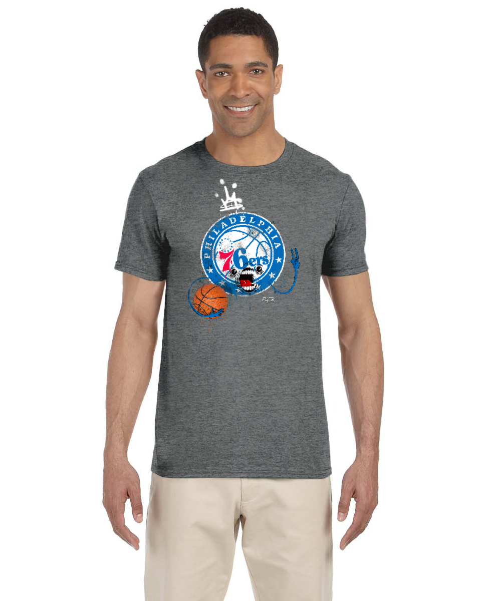 Sixers Monster Tee (Gildan Adult Softstyle 7.5 oz./lin. yd. T-Shirt | G640)