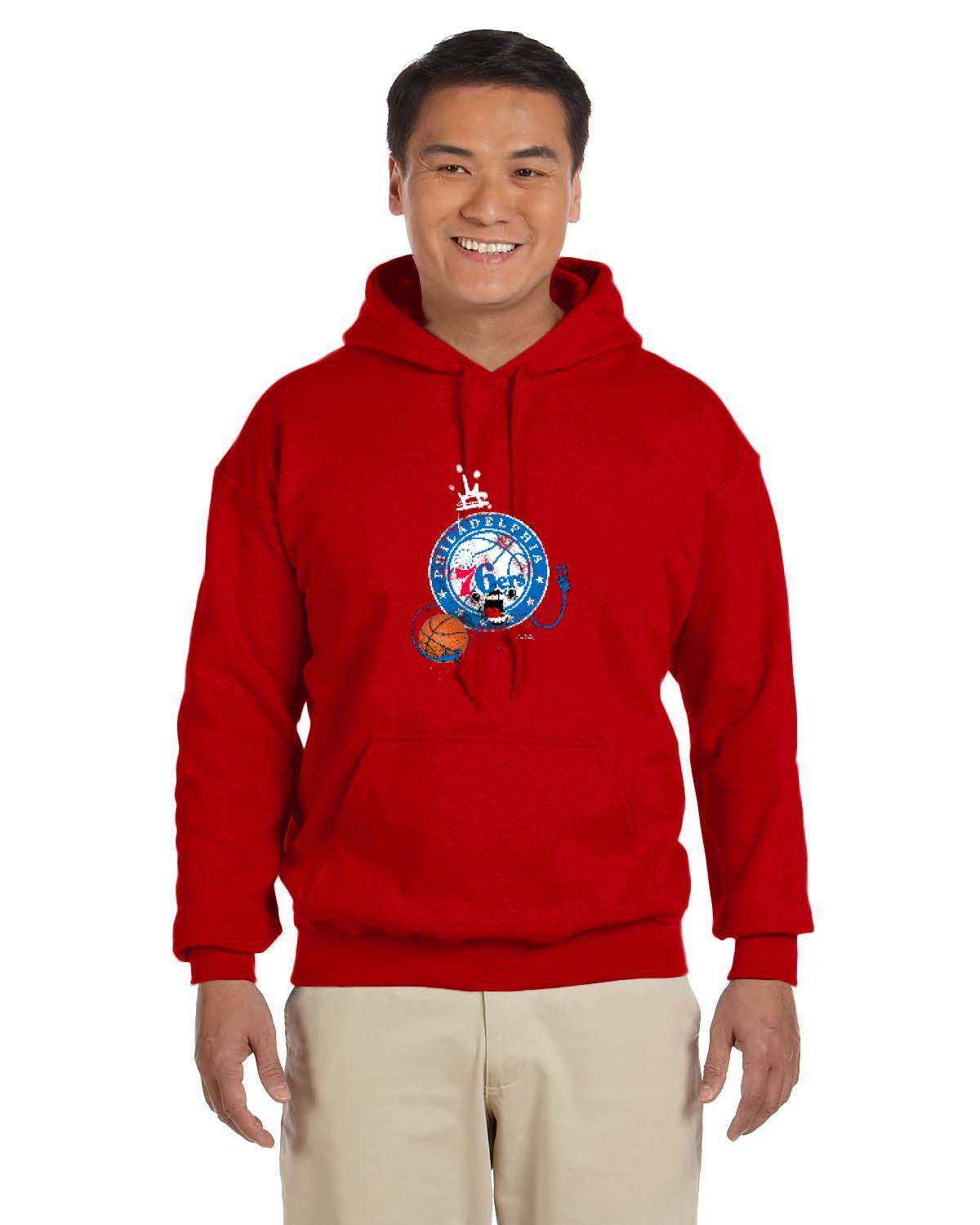 Sixers Monster Hoodie (Gildan Adult Heavy Blend 13.3 oz./lin. yd., 50/50 Hood | G185)