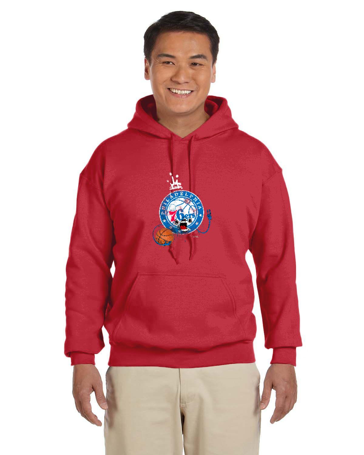 Sixers Monster Hoodie (Gildan Adult Heavy Blend 13.3 oz./lin. yd., 50/50 Hood | G185)