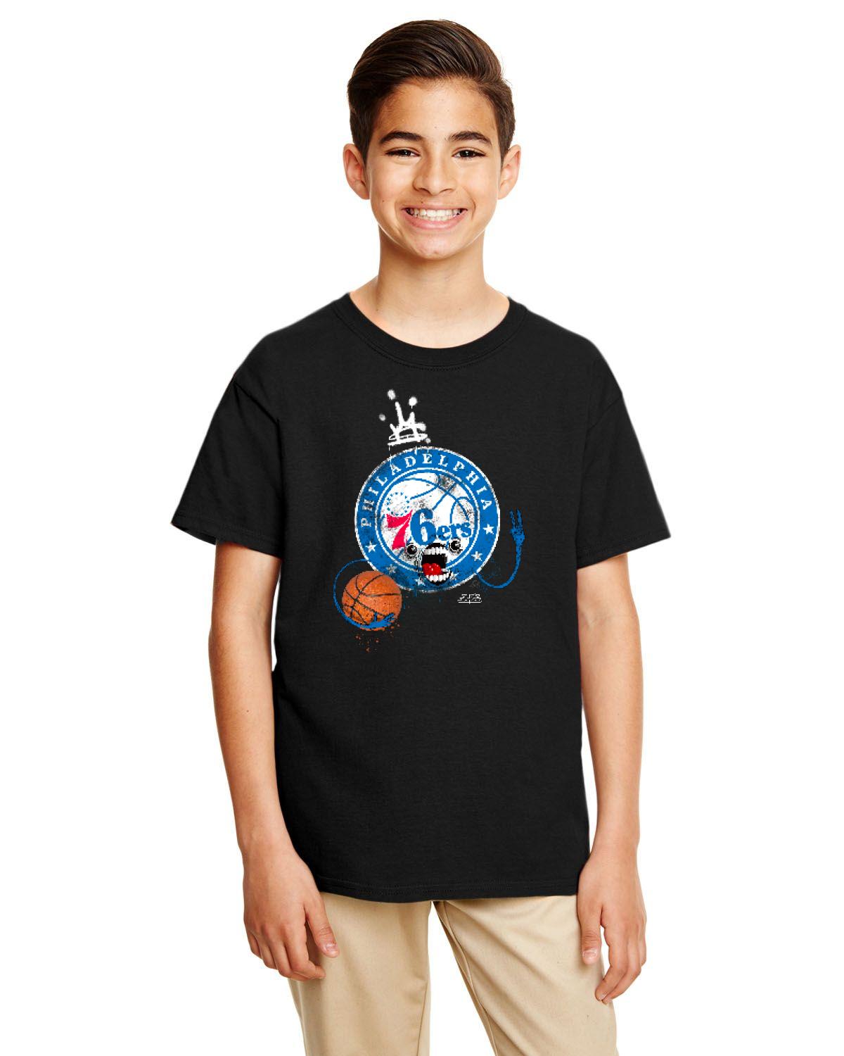 Sixers Monster Youth Tee (Gildan Youth Softstyle 7.5 oz./lin. yd. T-Shirt | G645B)
