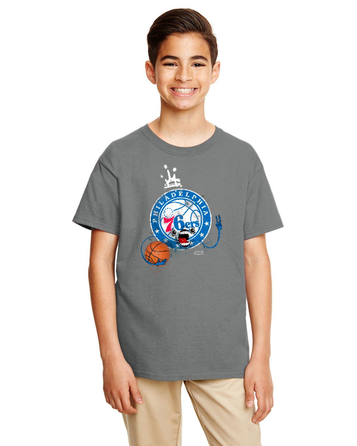 Sixers Monster Youth Tee (Gildan Youth Softstyle 7.5 oz./lin. yd. T-Shirt | G645B)