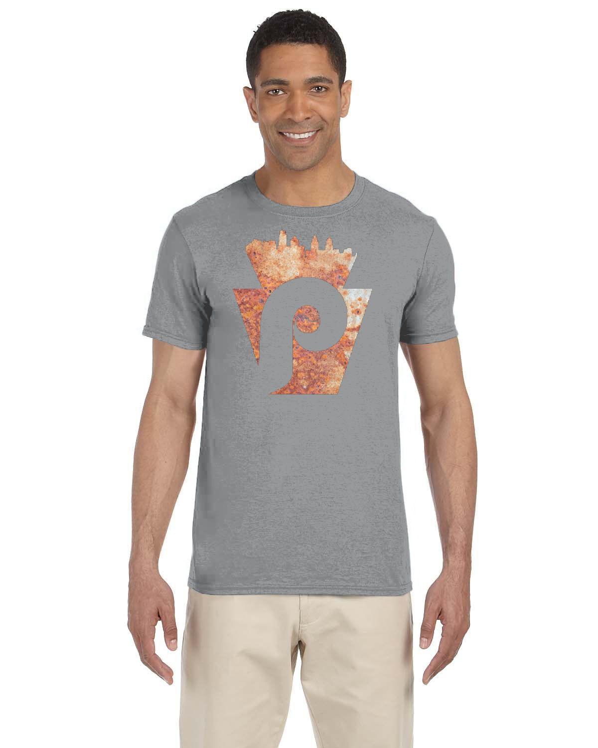 Keystone Philly Rust Tee (Gildan Adult Softstyle 7.5 oz./lin. yd. T-Shirt | G640)