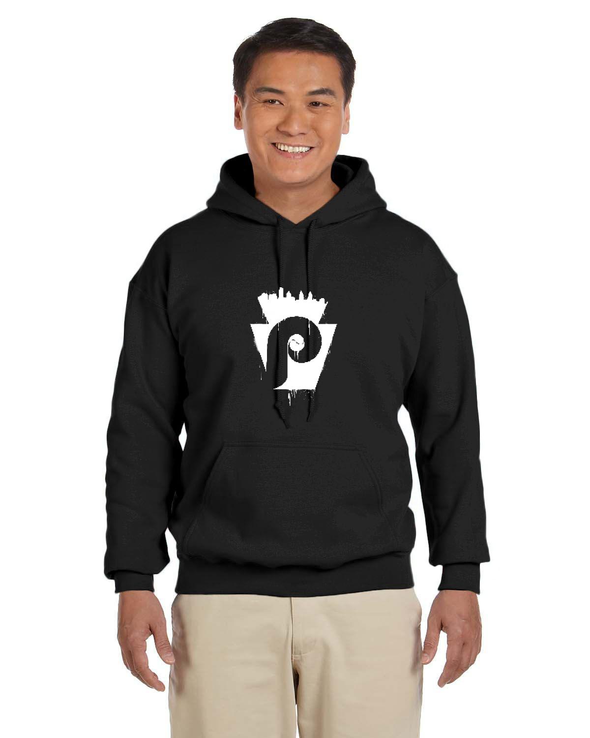 Keystone Philly Hoodie (Gildan Adult Heavy Blend 13.3 oz./lin. yd., 50/50 Hood | G185)