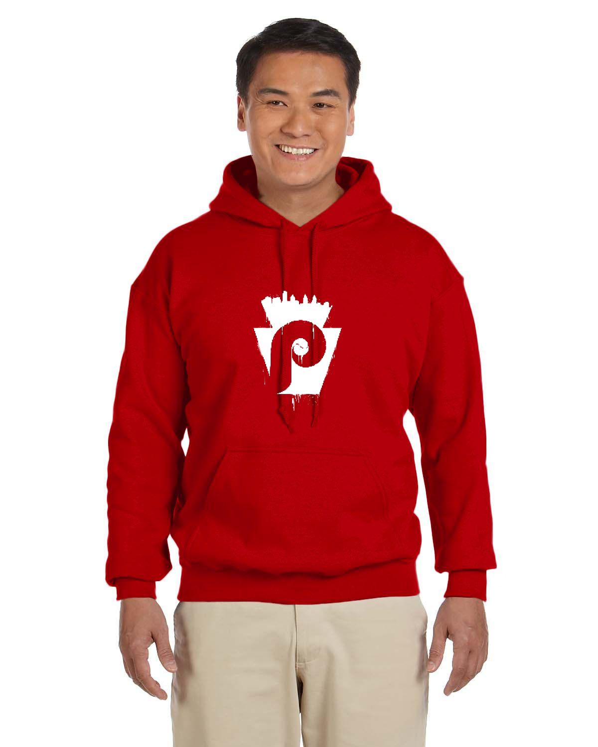 Keystone Philly Hoodie (Gildan Adult Heavy Blend 13.3 oz./lin. yd., 50/50 Hood | G185)