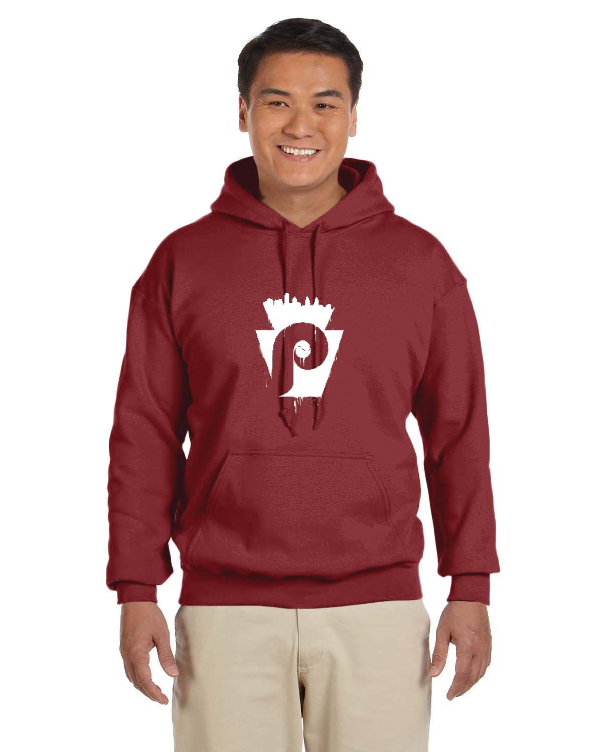 Keystone Philly Hoodie (Gildan Adult Heavy Blend 13.3 oz./lin. yd., 50/50 Hood | G185)