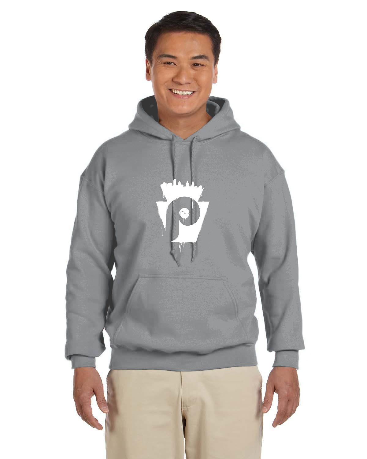 Keystone Philly Hoodie (Gildan Adult Heavy Blend 13.3 oz./lin. yd., 50/50 Hood | G185)