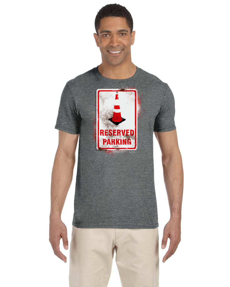 Reserved Parking Tee (Gildan Adult Softstyle 7.5 oz./lin. yd. T-Shirt | G640)