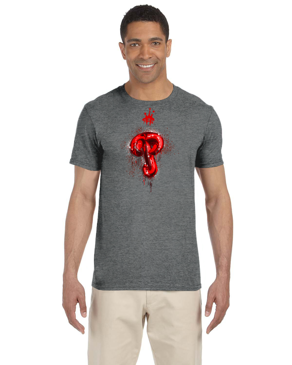 Philly Dimensional Tee (Gildan Adult Softstyle 7.5 oz./lin. yd. T-Shirt | G640)