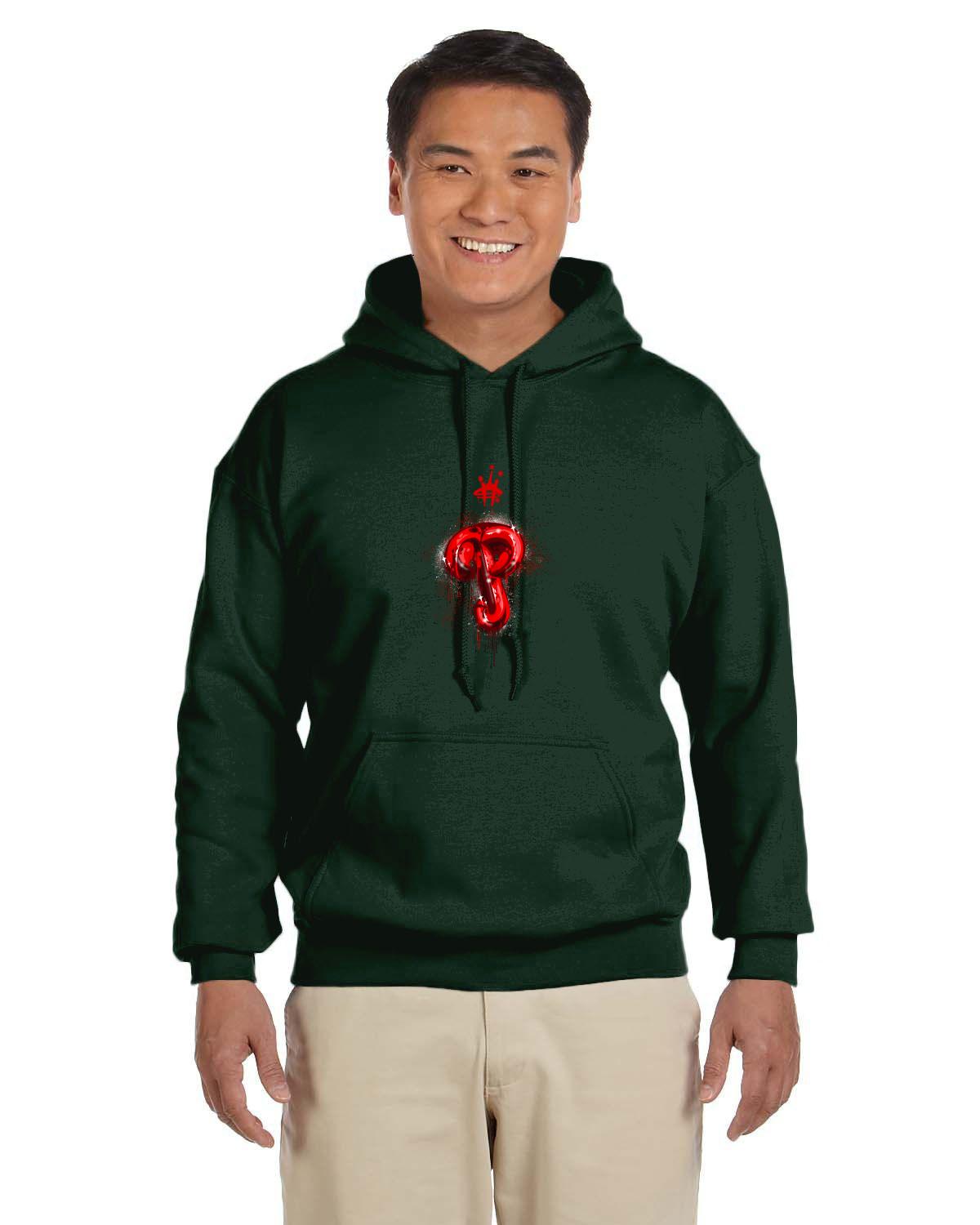 Philly Dimensional Hoodie (Gildan Adult Heavy Blend 13.3 oz./lin. yd., 50/50 Hood | G185)
