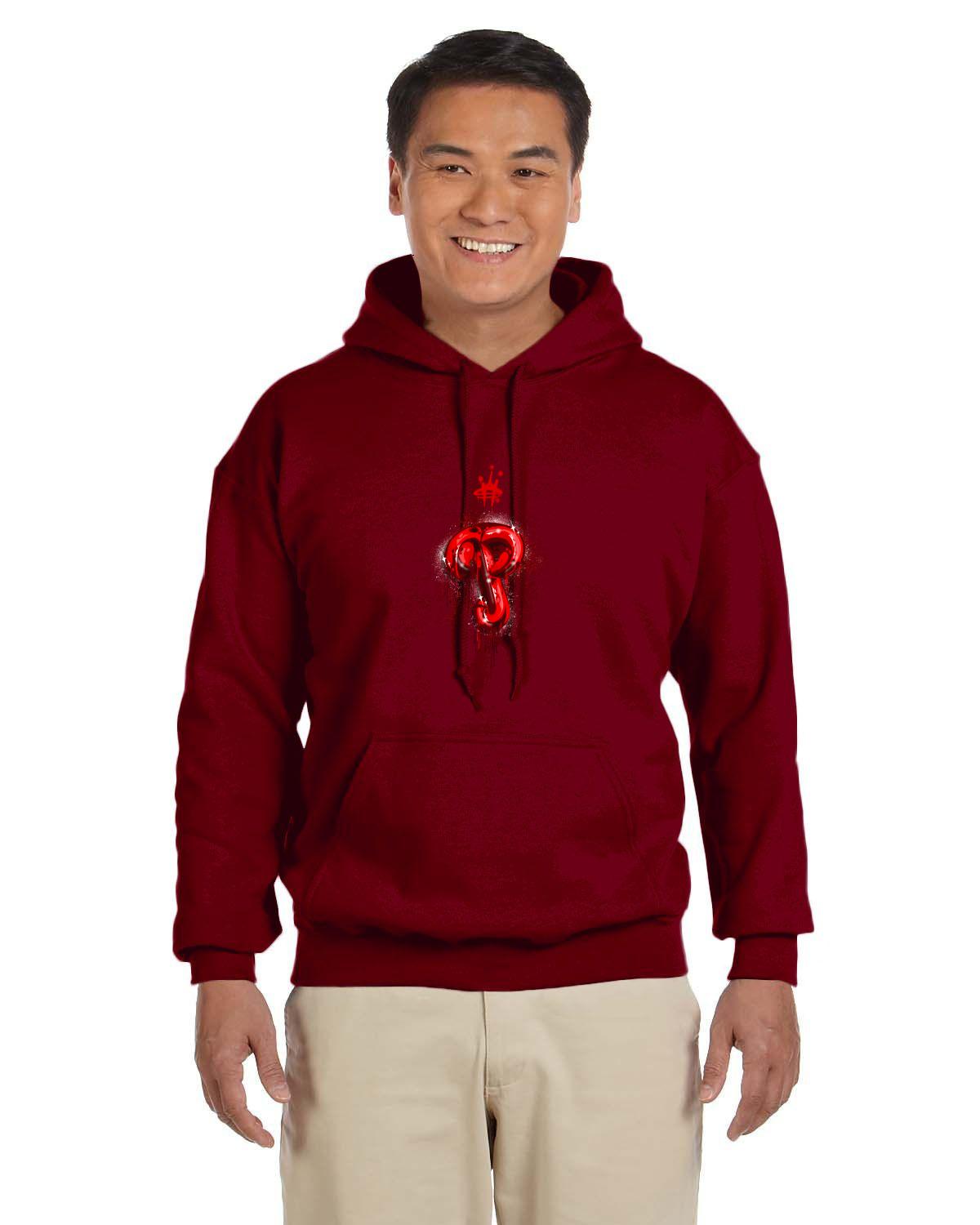 Philly Dimensional Hoodie (Gildan Adult Heavy Blend 13.3 oz./lin. yd., 50/50 Hood | G185)