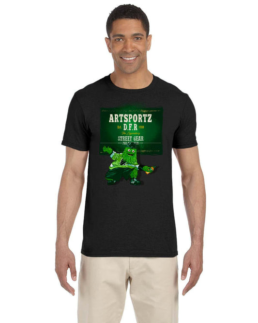 Gritty Green Label Tee (Gildan Adult Softstyle 7.5 oz./lin. yd. T-Shirt | G640)