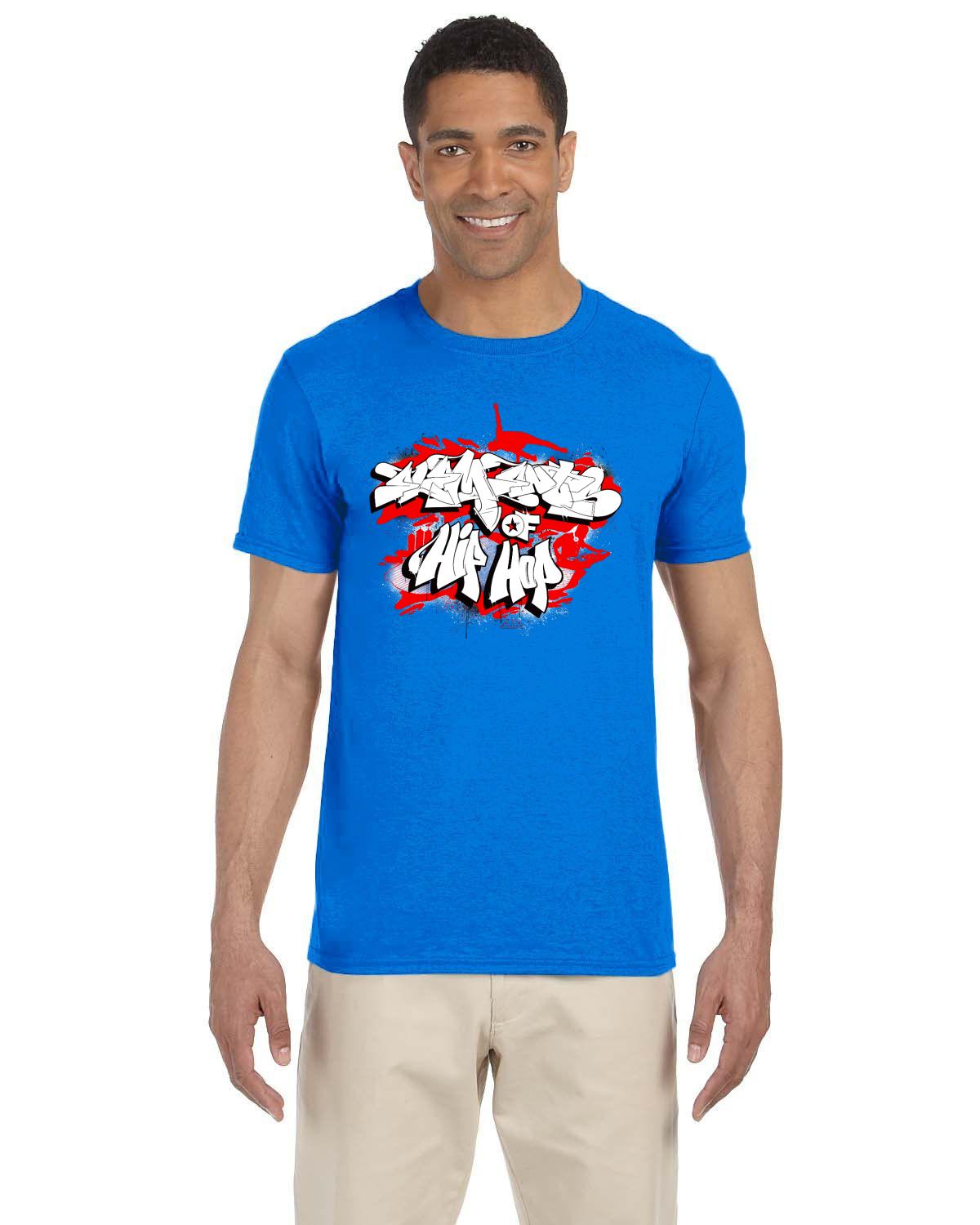 EOHH WHITE TEE (Gildan Adult Softstyle 7.5 oz./lin. yd. T-Shirt | G640)