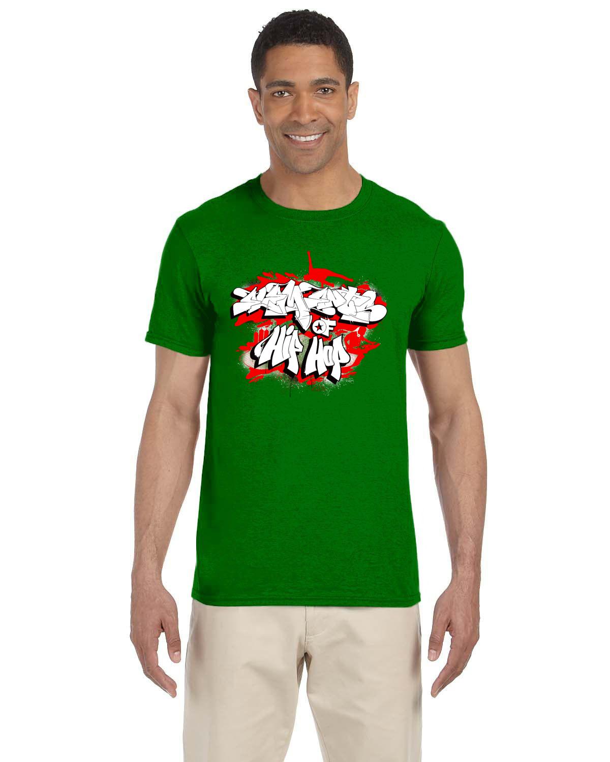 EOHH WHITE TEE (Gildan Adult Softstyle 7.5 oz./lin. yd. T-Shirt | G640)