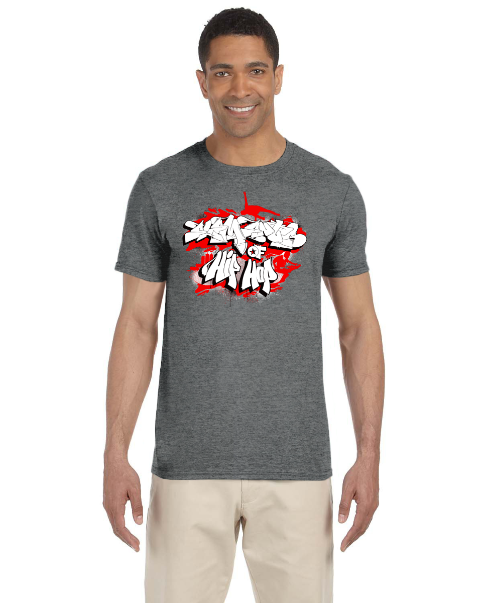 EOHH WHITE TEE (Gildan Adult Softstyle 7.5 oz./lin. yd. T-Shirt | G640)