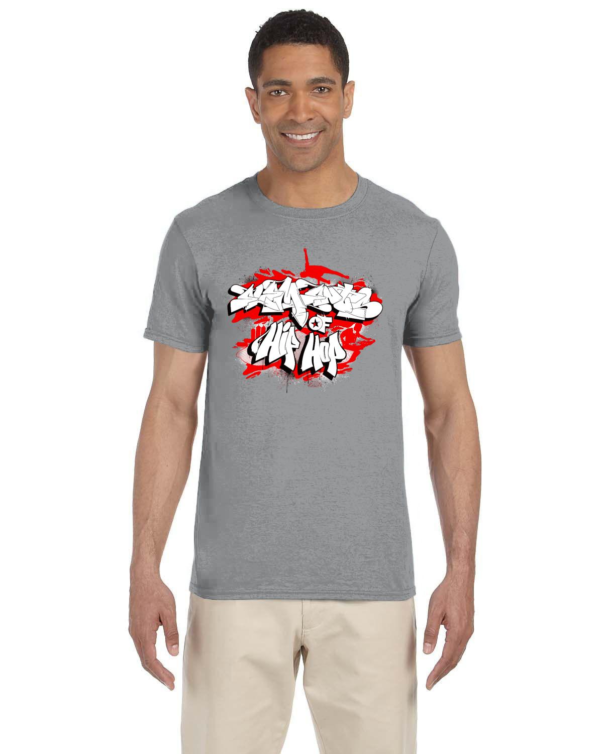EOHH WHITE TEE (Gildan Adult Softstyle 7.5 oz./lin. yd. T-Shirt | G640)