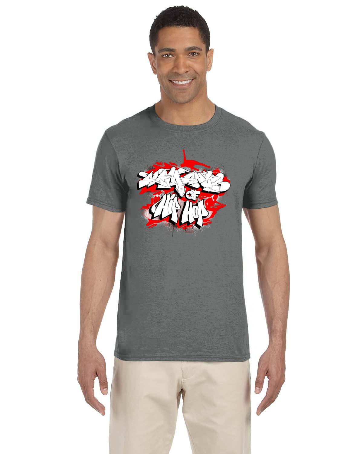 EOHH WHITE TEE (Gildan Adult Softstyle 7.5 oz./lin. yd. T-Shirt | G640)