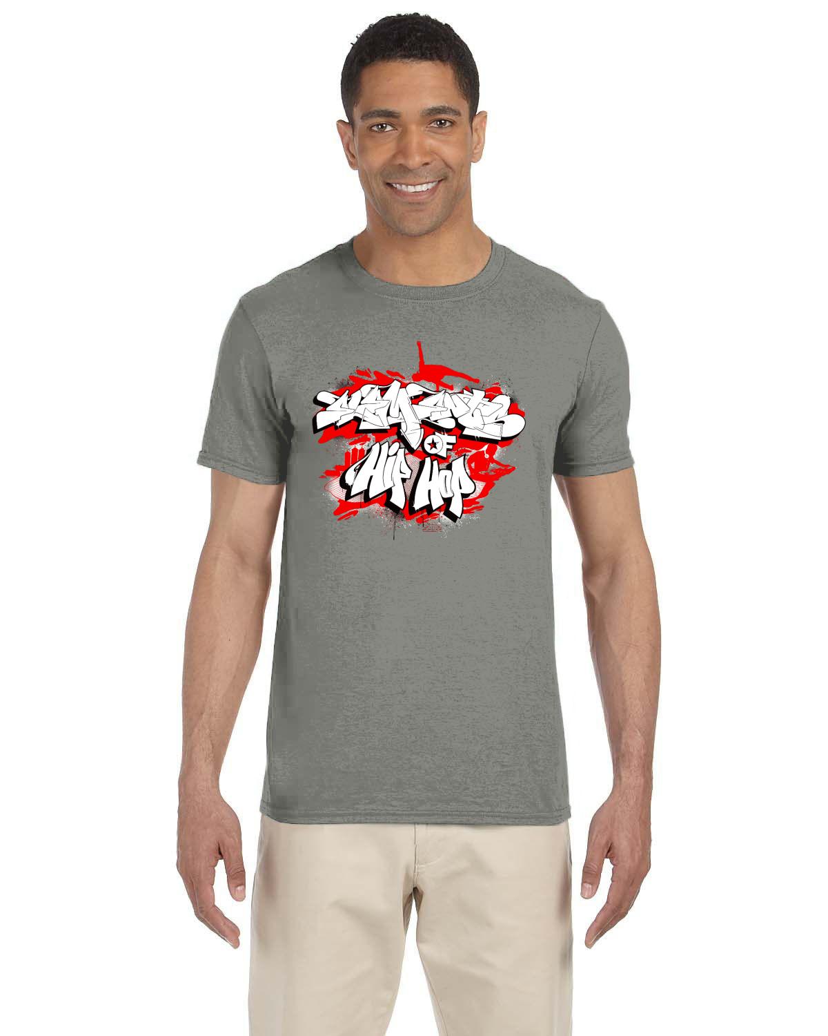 EOHH WHITE TEE (Gildan Adult Softstyle 7.5 oz./lin. yd. T-Shirt | G640)