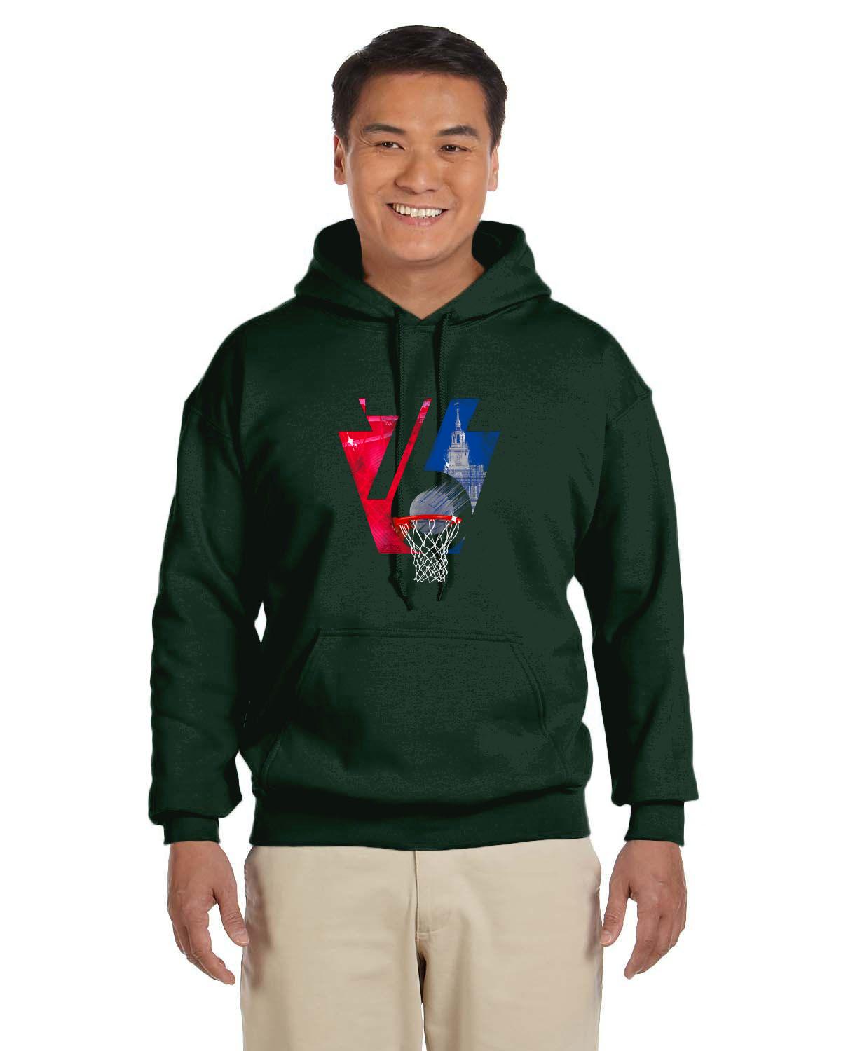 Phila 76 Keystone Hoodie (Gildan Adult Heavy Blend 13.3 oz./lin. yd., 50/50 Hood | G185)
