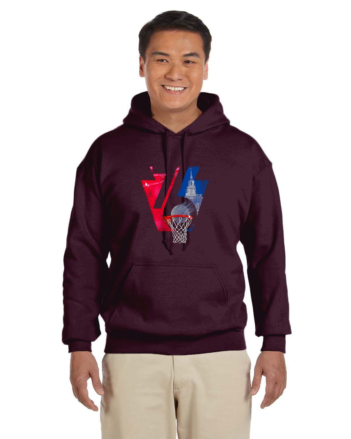 Phila 76 Keystone Hoodie (Gildan Adult Heavy Blend 13.3 oz./lin. yd., 50/50 Hood | G185)