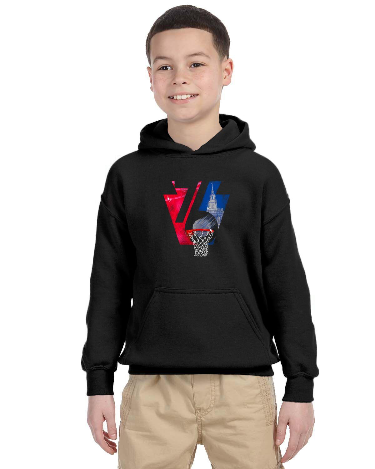 Phila 76 Keystone Youth Hoodie (Gildan Youth Heavy Blend 13.3 oz./lin. yd., 50/50 Hood | G185B)