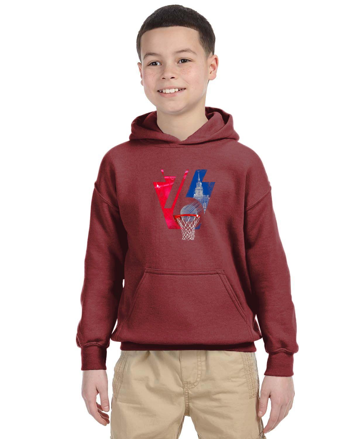 Phila 76 Keystone Youth Hoodie (Gildan Youth Heavy Blend 13.3 oz./lin. yd., 50/50 Hood | G185B)