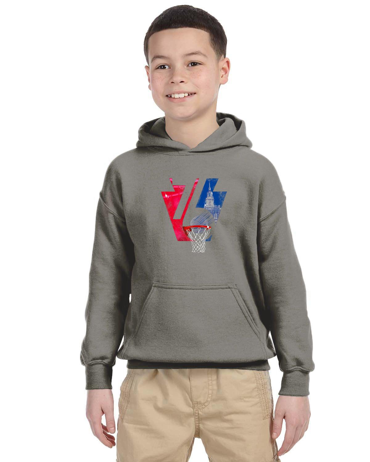 Phila 76 Keystone Youth Hoodie (Gildan Youth Heavy Blend 13.3 oz./lin. yd., 50/50 Hood | G185B)