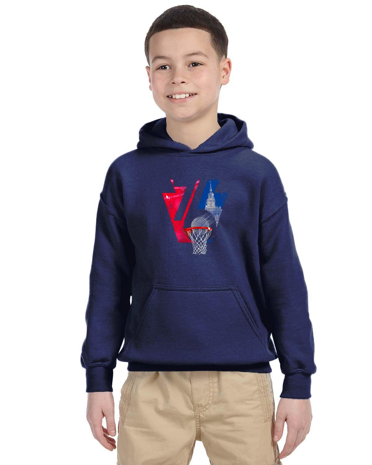 Phila 76 Keystone Youth Hoodie (Gildan Youth Heavy Blend 13.3 oz./lin. yd., 50/50 Hood | G185B)