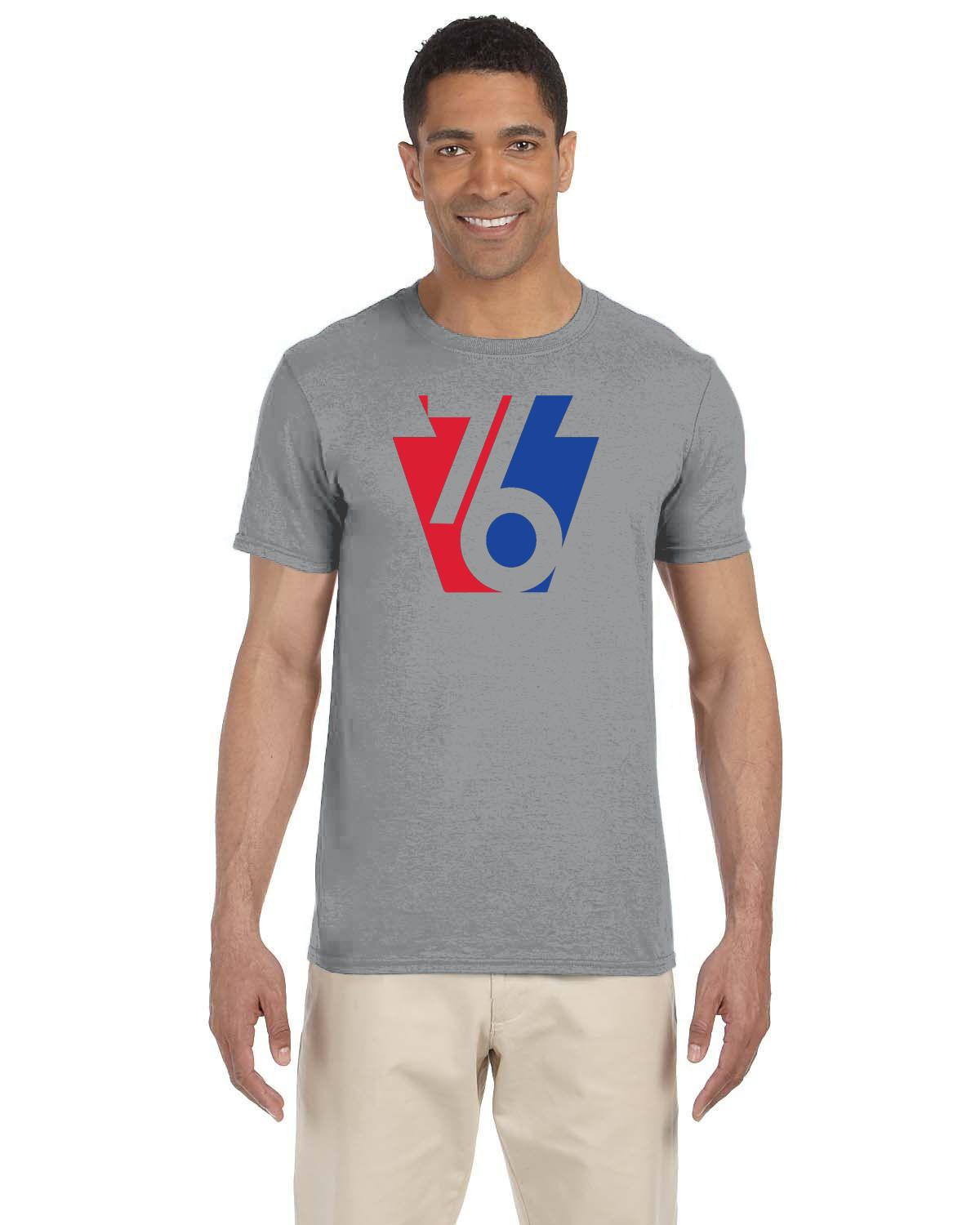 Keystone 76 Tee (Gildan Adult Softstyle 7.5 oz./lin. yd. T-Shirt | G640)