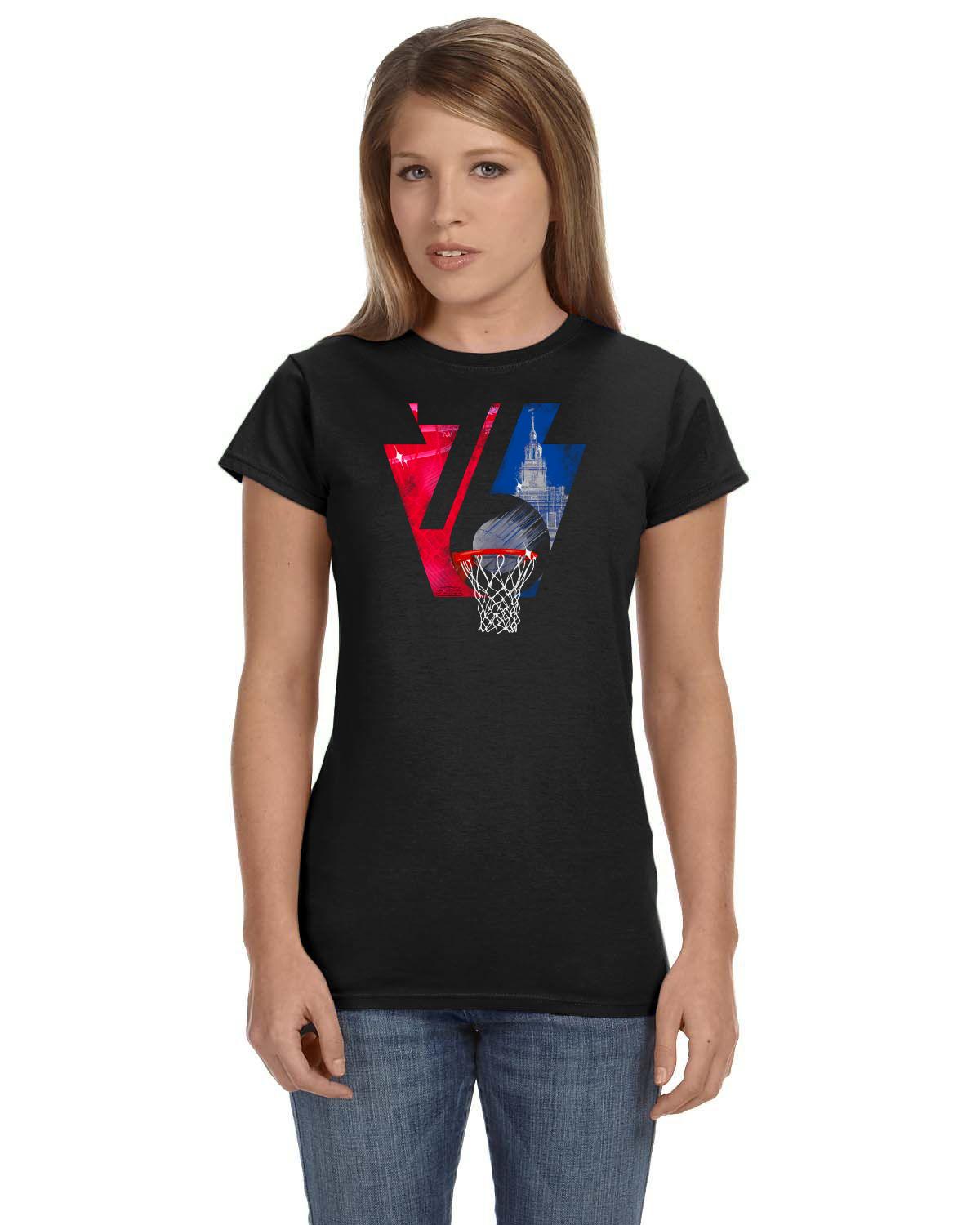 Phila 76 Keystone Ladies Tee (Gildan Ladies' Softstyle 7.5 oz./lin. yd. Fitted T-Shirt | G640L)