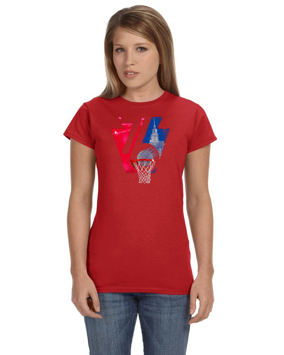 Phila 76 Keystone Ladies Tee (Gildan Ladies' Softstyle 7.5 oz./lin. yd. Fitted T-Shirt | G640L)