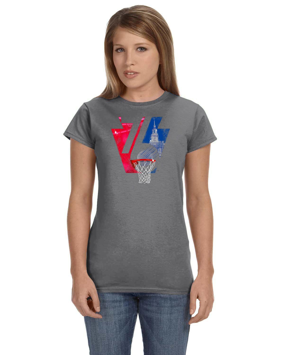 Phila 76 Keystone Ladies Tee (Gildan Ladies' Softstyle 7.5 oz./lin. yd. Fitted T-Shirt | G640L)