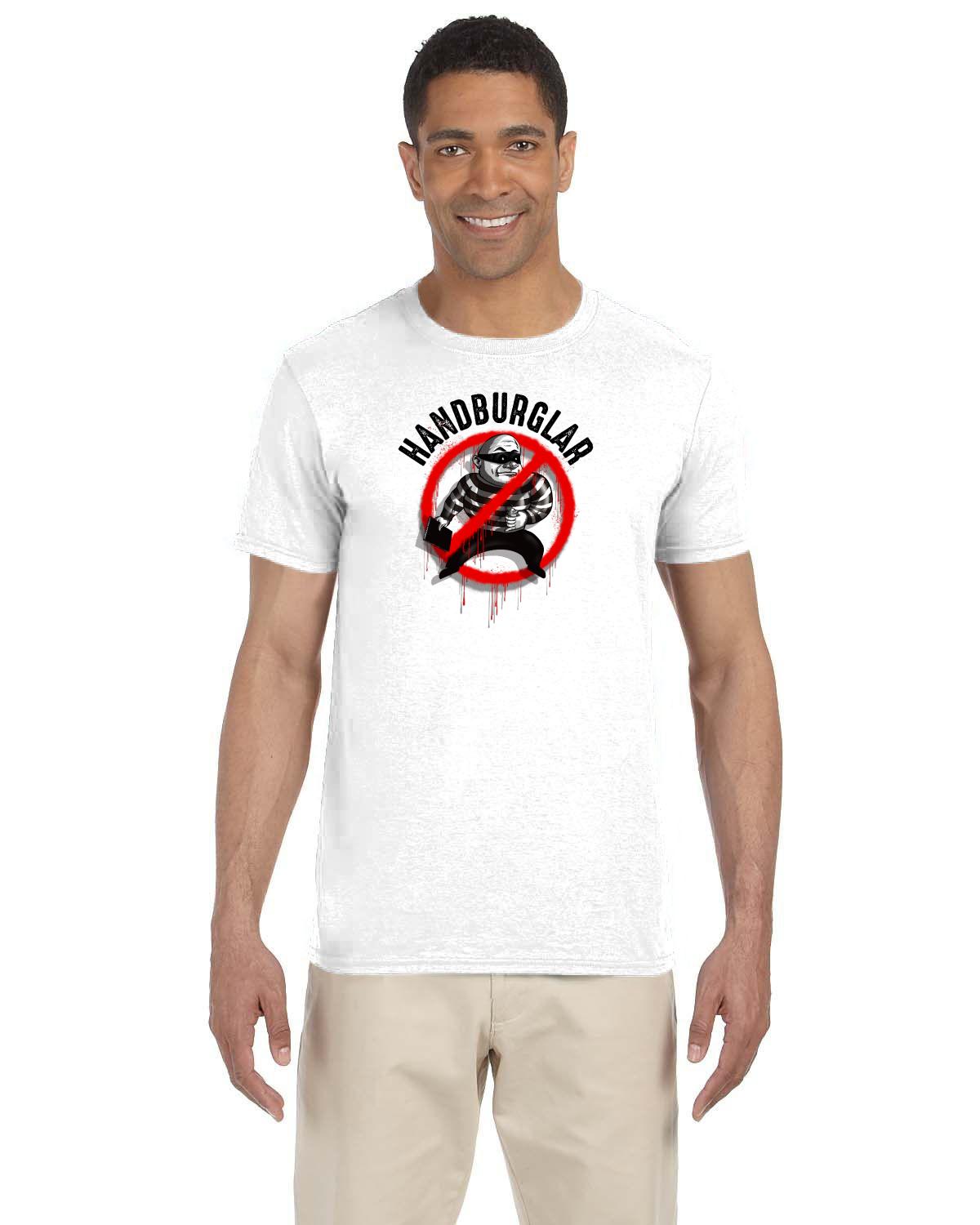 Handburglar Tee (Gildan Adult Softstyle 7.5 oz./lin. yd. T-Shirt | G640)